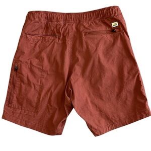 Vuori Ripstop Shorts Rust Performance Athletic Workout Men’s‎ Small